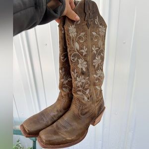 Twisted X floral boots